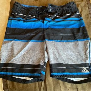 Mens swimming trunks, L blue